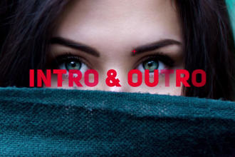 edit youtube videos intro outro trailer or logo animation