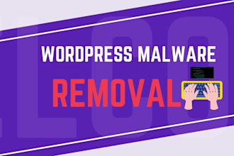 remove wordpress malware removal, clean malware and remove virus