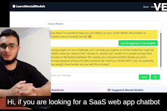 create web app chatbot or saas using chatgpt