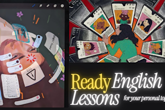 create english lesson plans and learning materials