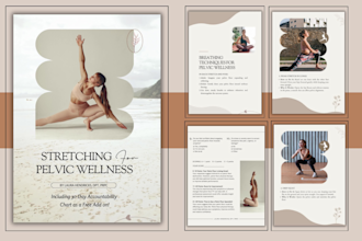 design editable canva ebook, workbook, pdf lead magnet, canva ebook and workbook