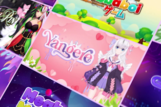 design a logo for vtuber and streamer online in 24 hours