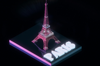 create isometric 3d illustration art in 24 hours