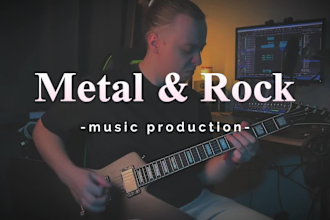 do metal, metalcore, djent guitars and full song production