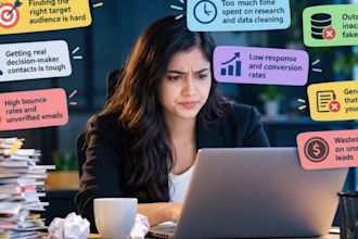 do targeted b2b lead generation with verified decision maker emails
