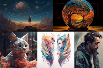 Hot Review!  create an amazing concept art using midjourney ai