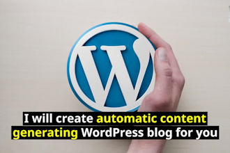 build your automated article autoblog, wordpress auto posting