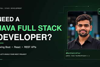 java full stack web applications with spring boot and react