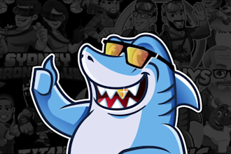 design a professional animal mascot, cartoon logo, or character