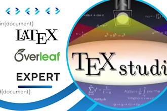 convert and design your documents in latex and overleaf