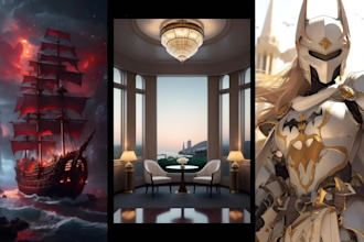 recreate or create custom ai art or edit and fix your image