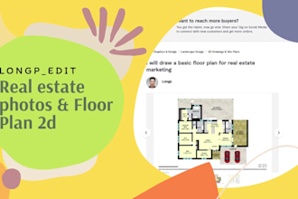 edit real estate photos with matterport link