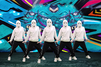 wear a mask and dance to your music