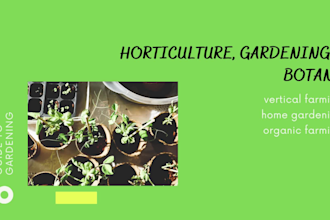 create horticulture, permaculture or gardening content for you