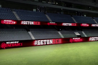 do cricket stadium video and led animation  ribbon board video stadium animation