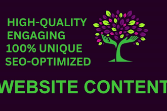 write engaging SEO website content