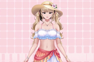 design and rig anime live2d vtuber model for vtube studio