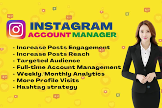 instagram account creator and manager