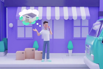 create 3d explainer video advertisement