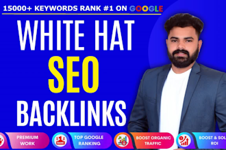 do white hat SEO high da backlinks building service