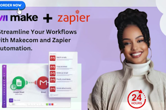setup make com automation make com integromat made com and zapier