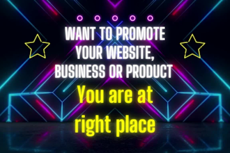 blog about ur business, twitter, fb share for 1000 visitors