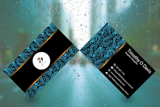 design modern luxury professional business card and stationery items