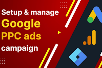 setup manage and optimize google PPC ads campaign