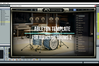 send you ableton template for addictive drums 2