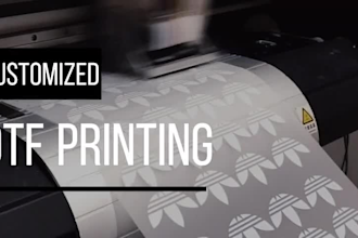 print customized dtf films for tshirt and ship to you