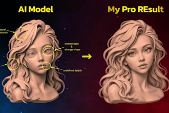 fix, clean, repair and optimize any ai generated 3d model