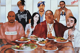 draw the rapper idol you like