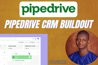 do pipedrive automation pipedrive sales pipeline setup pipedrive crm expert