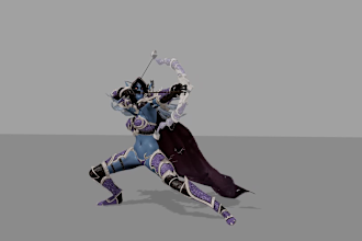 make realistic character animation using maya, blender etc