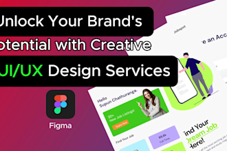 create mobile app and website UI UX design prototype with wireframe in figma