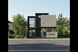 do realistic house render