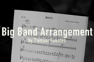 make jazz compositions and arrangements