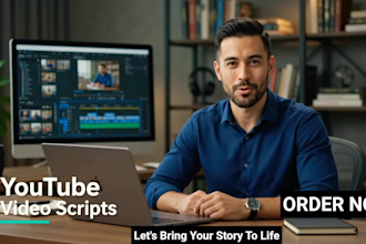 script writer youtube video script writer