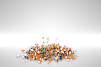 make an awesome falling ball particle video intro