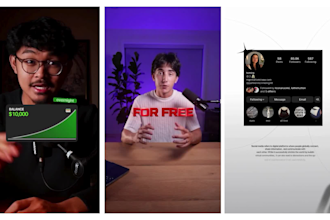 do clean talking head editing and short form editing