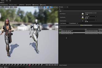 retarget any mixamo animation on third person in ue5