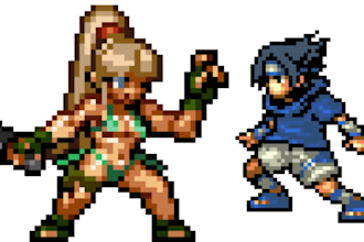 do pixel art animation sprite sheet 2d pixel animation pixel art character