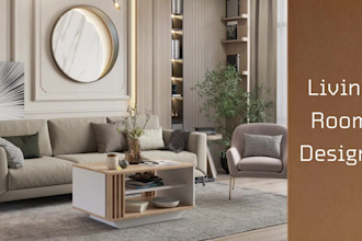 do bedroom, bathroom, kitchen, living room interior design, and 3d render