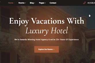 design vacation rental website hotel direct booking short rental website lodgify