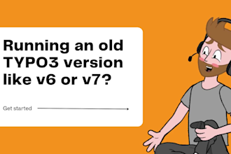 upgrade typo3 v6 to v13 without data loss