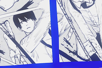 do perfect manga and fanart edit for you