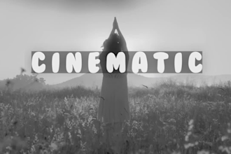 create a cinematic music video with stock footage for your song