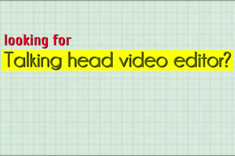 edit long form youtube talking head video