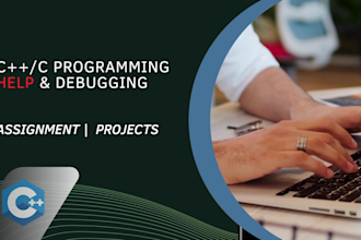 do cpp and c programming assignments and university projects
