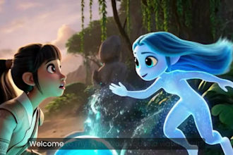 do 3d pixar style ai animation video, cartoon ai, 3d kids ai animation video